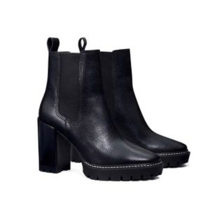 Tory Burch Carson ankle boots, gently used. Come with box